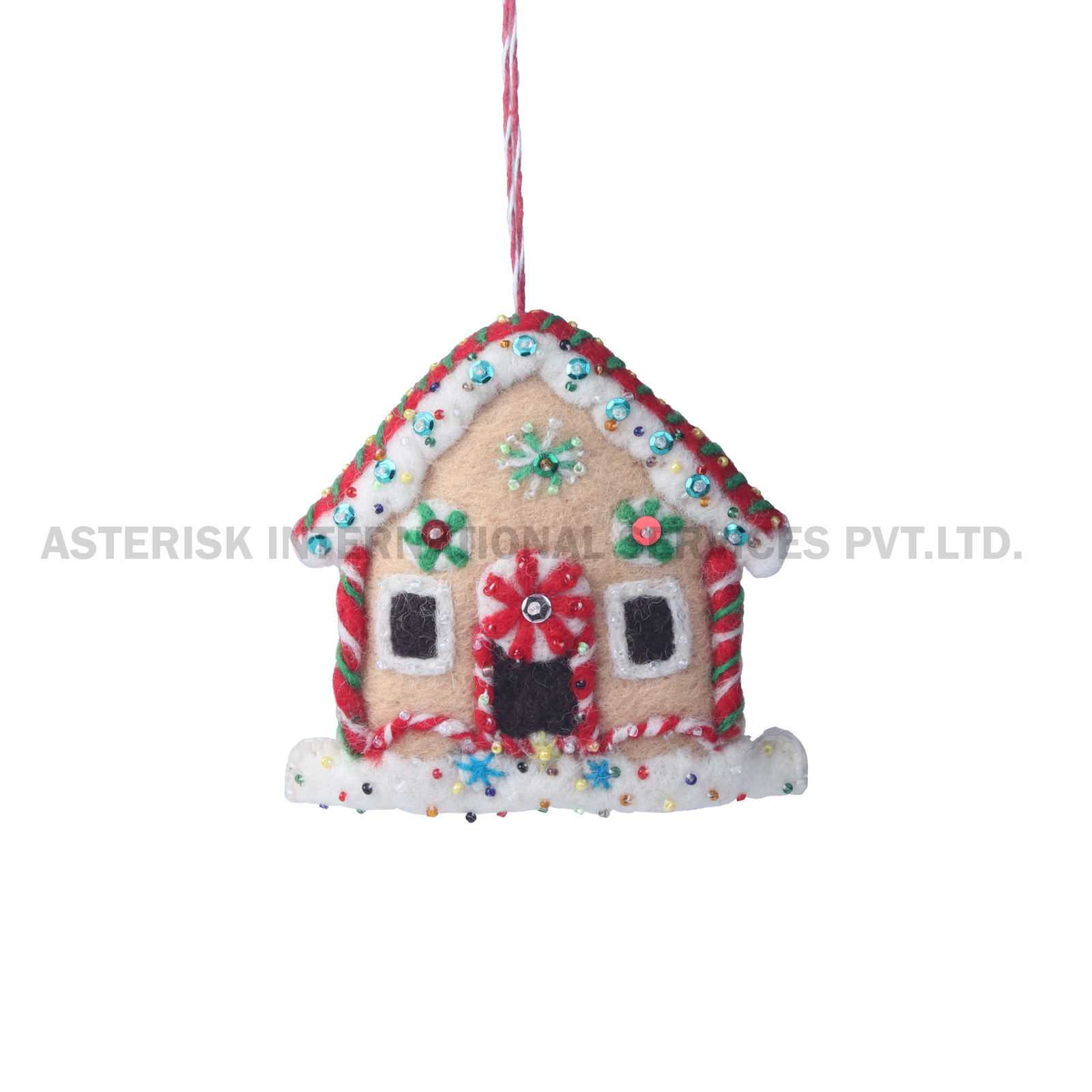 felt-gingerbread-house-for-christmas-tree